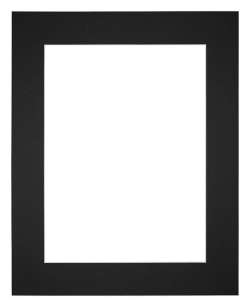 Passe Partout 56x71cm Carton Noir Bord 6cm Droit De Face | Yourdecoration.fr