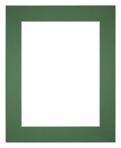 Passe Partout 56x71cm Carton Vert Foret Bord 6cm Droit De Face | Yourdecoration.fr