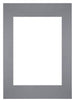 Passe Partout 59 4x84cm A1 A2 Carton Gris Bord Droit De Face | Yourdecoration.fr
