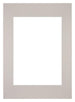 Passe Partout 59 4x84cm A1 A2 Carton Gris Graniet Bord Droit De Face | Yourdecoration.fr
