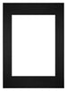 Passe Partout 59 4x84cm A1 A2 Carton Noir Bord Droit De Face | Yourdecoration.fr