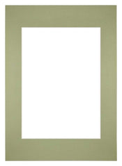 Passe Partout 59 4x84cm A1 A2 Carton Vert Menthe Bord Droit De Face | Yourdecoration.fr