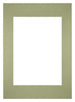 Passe Partout 59 4x84cm A1 A2 Carton Vert Menthe Bord Droit De Face | Yourdecoration.fr