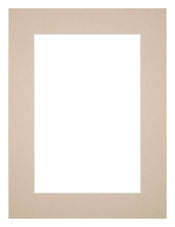 Passe Partout 60x80cm Carton Beige Bord 5cm Droit De Face | Yourdecoration.fr