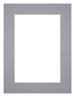 Passe Partout 60x80cm Carton Gris Bord 5cm Droit De Face | Yourdecoration.fr