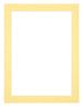 Passe Partout 60x80cm Carton Jaune Bord 3cm Droit De Face | Yourdecoration.fr