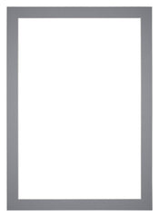 Passe Partout 60x84cm Carton Gris Bord 4cm Droit De Face | Yourdecoration.fr