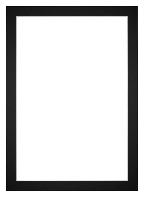 Passe Partout 60x84cm Carton Noir Bord 4cm Droit De Face | Yourdecoration.fr