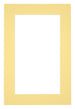 Passe Partout 60x90cm Carton Jaune Bord 5cm Droit De Face | Yourdecoration.fr