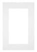 Passe Partout 61x91 5cm Carton Blanc Bord 6cm Droit De Face | Yourdecoration.fr
