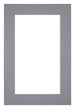 Passe Partout 61x91 5cm Carton Gris Bord 5cm Droit De Face | Yourdecoration.fr