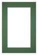 Passe Partout 61x91 5cm Carton Vert Foret Bord 5cm Droit De Face | Yourdecoration.fr