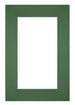 Passe Partout 61x91 5cm Carton Vert Foret Bord 6cm Droit De Face | Yourdecoration.fr