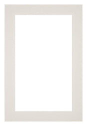 Passe Partout 62x93cm Carton Gris Clair Bord 4cm Droit De Face | Yourdecoration.fr