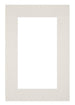 Passe Partout 62x93cm Carton Gris Clair Bord 6cm Droit De Face | Yourdecoration.fr