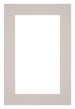 Passe Partout 62x93cm Carton Gris Graniet Bord 5cm Droit De Face | Yourdecoration.fr