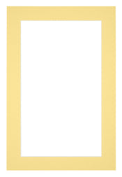 Passe Partout 62x93cm Carton Jaune Bord 4cm Droit De Face | Yourdecoration.fr