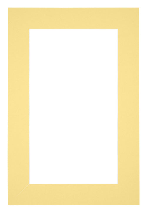 Passe Partout 62x93cm Carton Jaune Bord 5cm Droit De Face | Yourdecoration.fr