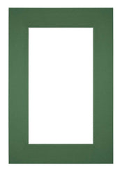 Passe Partout 62x93cm Carton Vert Foret Bord 6cm Droit De Face | Yourdecoration.fr