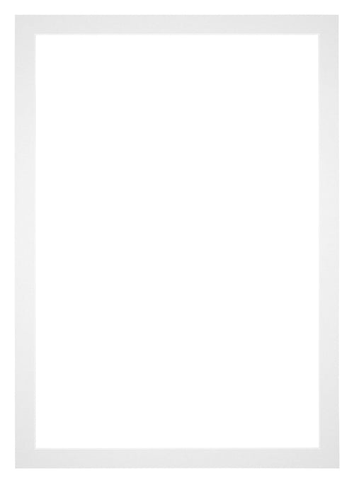 Passe Partout 70x100cm Carton Blanc Bord 3cm Droit De Face | Yourdecoration.fr