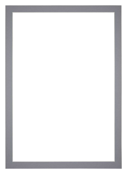 Passe Partout 70x100cm Carton Gris Bord 3cm Droit De Face | Yourdecoration.fr