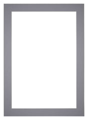 Passe Partout 70x100cm Carton Gris Bord 5cm Droit De Face | Yourdecoration.fr