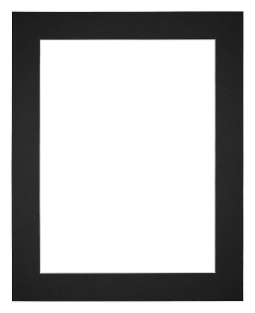 Passe Partout 70x90cm Carton Noir Bord 5cm Droit De Face | Yourdecoration.fr
