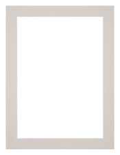 Passe Partout 75x100cm Carton Gris Graniet Bord 3cm Droit De Face | Yourdecoration.fr