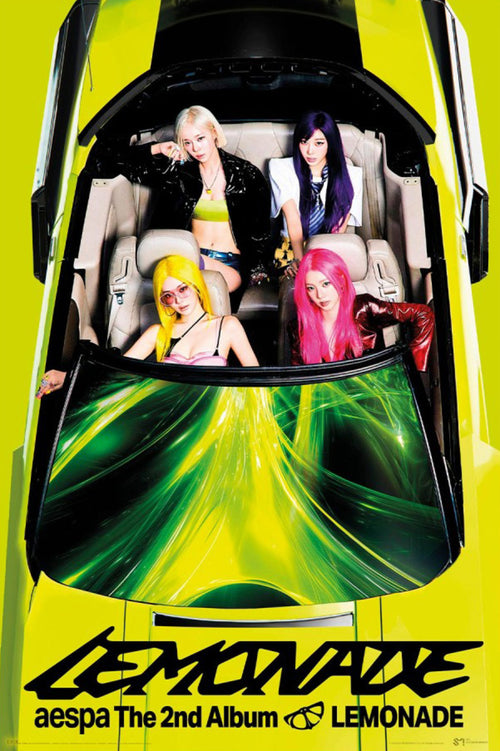 Poster Aespa Lemonade 61x91 5cm_GPE6098 | Yourdecoration.fr