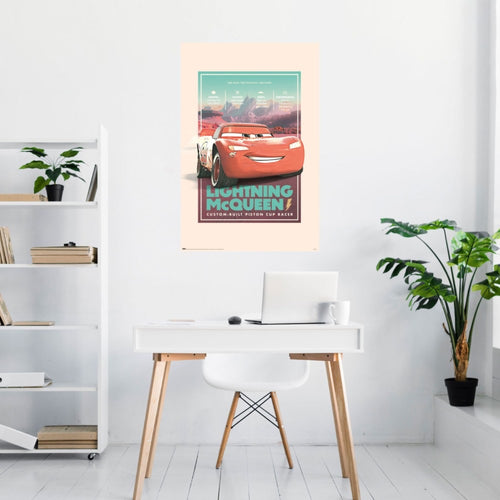 Poster Disney Pixar Cars Vintage 61x91 5cm GPE6041 Sfeer | Yourdecoration.fr