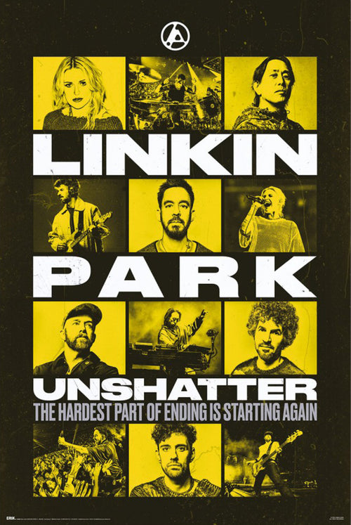Poster Linkin Park Unshatter 61x91 5cm GPE6118 | Yourdecoration.fr
