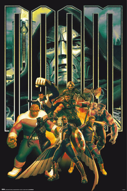 Poster Marvel Avengers Doomsday 2 61x91 5cm GPE6050 | Yourdecoration.fr