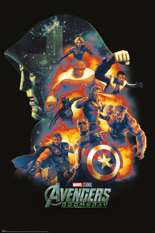 Poster Marvel Avengers Doomsday Characters 61x91 5cm GPE6085 | Yourdecoration.fr