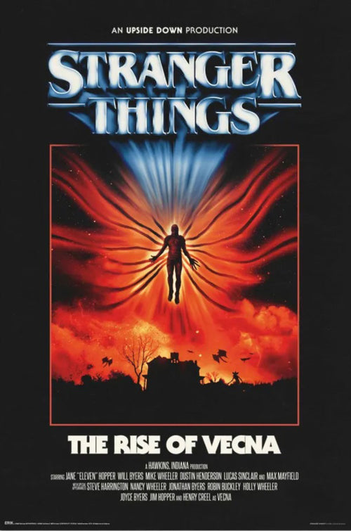 Poster Stranger Things S5 The Rise Of Vecna 61x91 5cm GPE5960 | Yourdecoration.fr