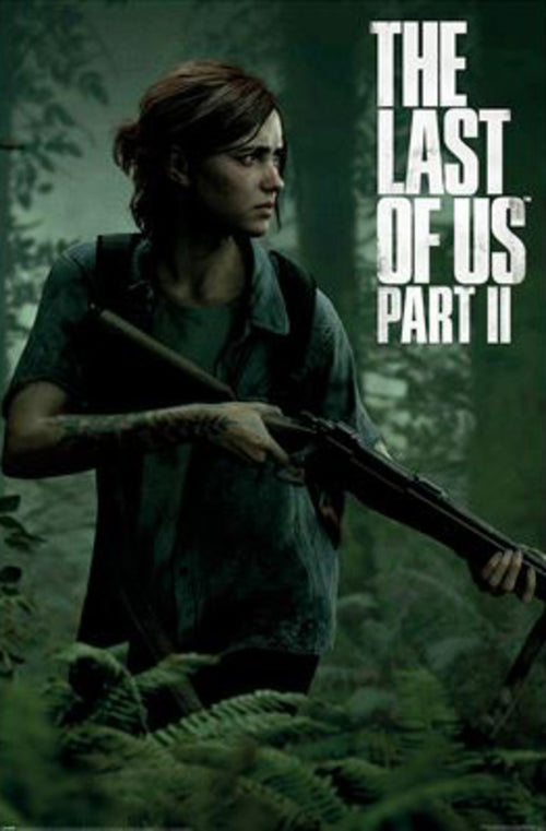 Poster The Last Of Us Part 2 Ellie 61x91 5cm PP2500119 | Yourdecoration.fr