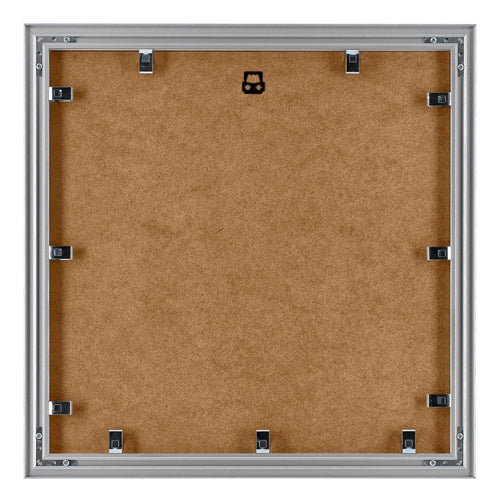 Tucson Aluminium Cadre Photo 20x20cm Argent Brossé Arriere | Yourdecoration.fr