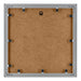 Tucson Aluminium Cadre Photo 20x20cm Argent Brossé Arriere | Yourdecoration.fr
