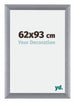 Tucson Aluminium Cadre Photo 62x93cm Argent Brossé De Face Mesure | Yourdecoration.fr