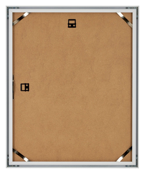 Virginia Aluminium Cadre Photo 25x30cm Blanc Arriere | Yourdecoration.fr