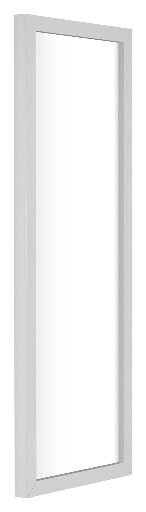 Virginia Aluminium Cadre Photo 37 5x98cm Blanc De Face Oblique | Yourdecoration.fr