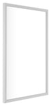 Virginia Aluminium Cadre Photo 48x68cm Blanc De Face Oblique | Yourdecoration.fr