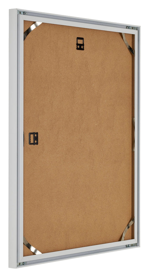 Virginia Aluminium Cadre Photo 56x71cm Blanc Arriere Oblique | Yourdecoration.fr