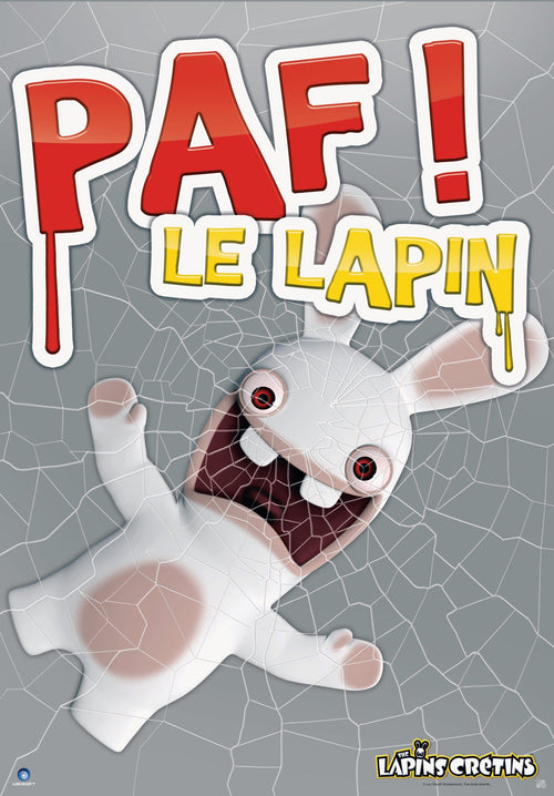 Raving Rabbids Paf The Rabbit Affiche 68X98cm | Yourdecoration.fr