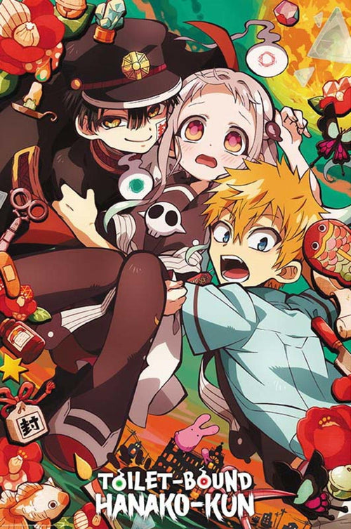 ABYstyle Toilet-Bound Hanako-Kun Kamome Academy Affiche Art 61x91,5cm | Yourdecoration.fr