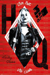 Gbeye The Suicide Squad Harley Affiche 61X91 5cm | Yourdecoration.fr