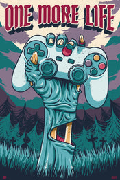 Grupo Erik GPE5230 Gamer One More Life Affiche 61X91,5cm | Yourdecoration.fr