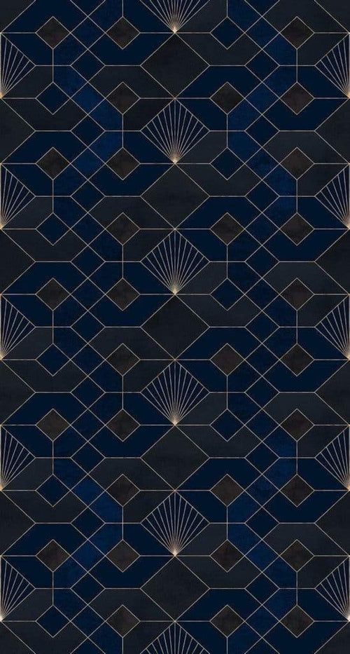 Komar Coquilles Nuit Papier Peint Intissé 150x280cm 3 bandes | Yourdecoration.fr