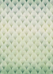 Komar Ecailles Papier Peint Intissé 200x280cm 4 bandes | Yourdecoration.fr