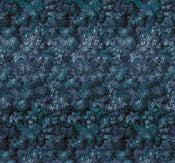 Komar Botanique Bleu Papier Peint Intissé 300x280cm 6 bandes | Yourdecoration.fr