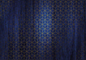 Komar Mystique Bleu Papier Peint Intissé 400x280cm 8 bandes | Yourdecoration.fr